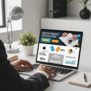 تصميم إعلان منتج بطريقة احترافية